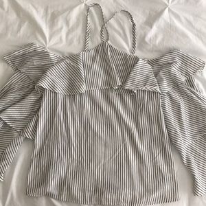 Express off the shoulders summer blouse